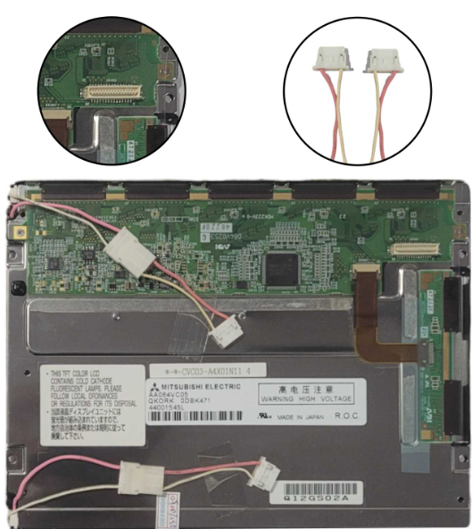 Mitsubishi AA084VC05 LCD display
