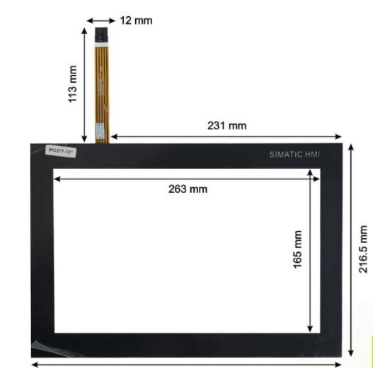 IPC377-12” with Pro-Sticker Touch Screen