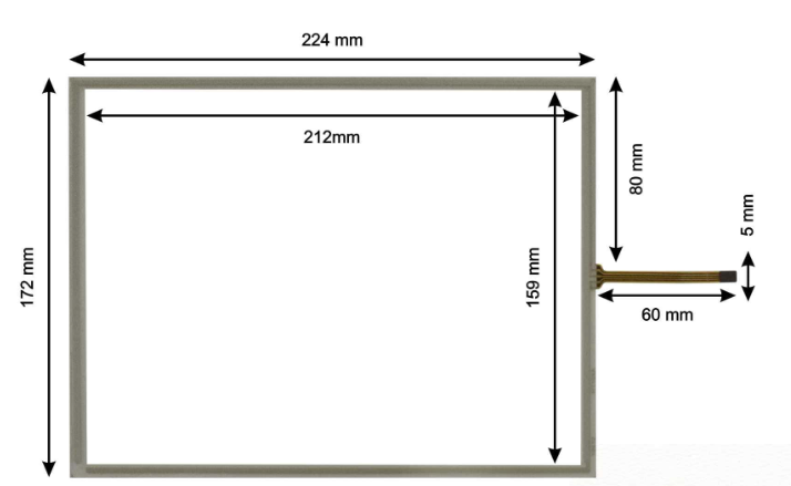 H3104A-NDNBD62-R Touch Screen