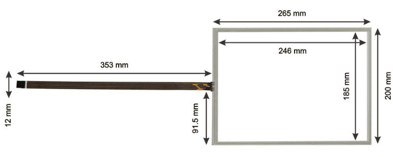 AMT-28564 Touch Screen