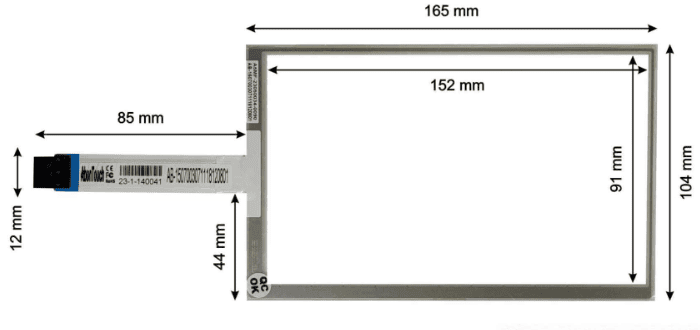 Abon AB-1507003071118120801 Touch Screen