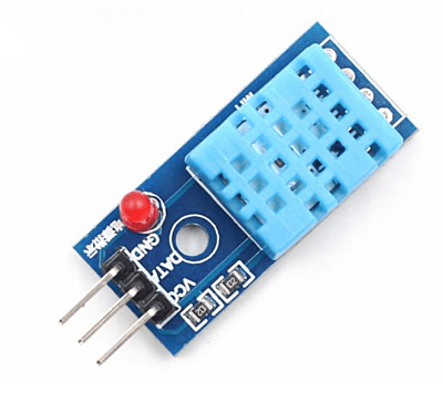DHT11 Temperature And Humidity Sensor Module with LED
