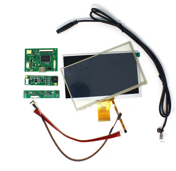 7 Inch LCD Touch Display With Acrylic Case and HDMI Driver Board Kit For Raspberry Pi 7 Inch LCD Touch Display With Acrylic Case and HDMI Driver Board Kit For Raspberry Pi
