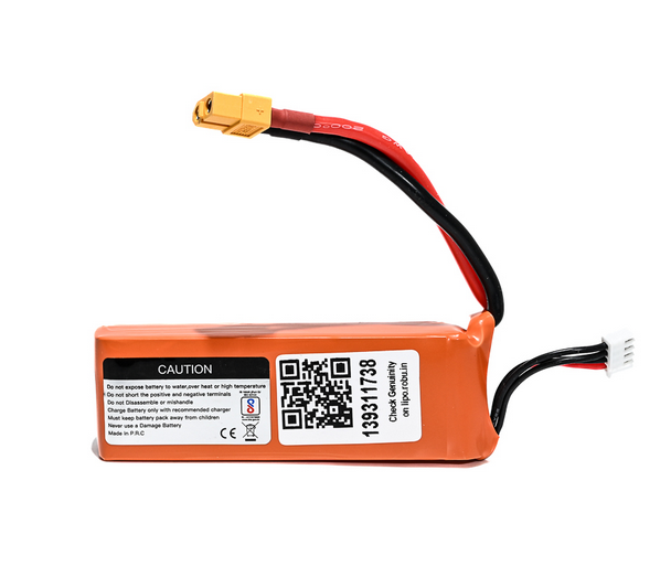 Lithium Polymer Battery Pack Pro- Range 11.1V 2200mAh 30C 3S Lithium Polymer Battery Pack Pro- Range 11.1V 2200mAh 30C 3S