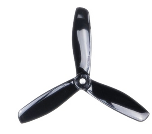 Pro-Range Propellers 5045(5X4.5) Tri Blade Bullnose Polycarbonate Black 2CW+2CCW-2pairs Pro-Range Propellers 5045(5X4.5) Tri Blade Bullnose Polycarbonate Black 2CW+2CCW-2pairs