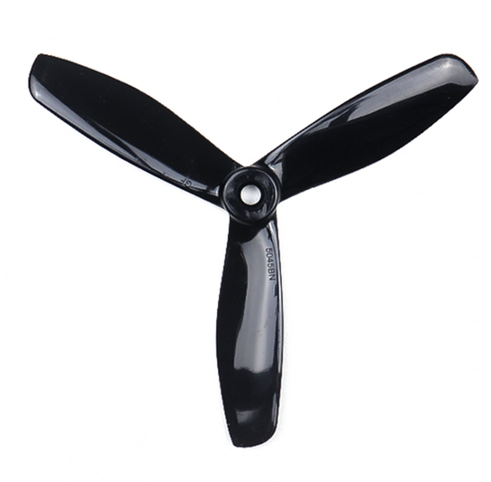 Pro-Range Propellers 5045(5X4.5) Tri Blade Bullnose Polycarbonate Black 2CW+2CCW-2pairs Pro-Range Propellers 5045(5X4.5) Tri Blade Bullnose Polycarbonate Black 2CW+2CCW-2pairs