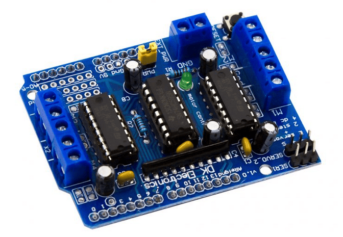 Motor Driver/Servo Shield for Arduino L293D Motor Driver/Servo Shield for Arduino L293D