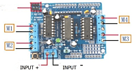 Motor Driver/Servo Shield for Arduino L293D Motor Driver/Servo Shield for Arduino L293D