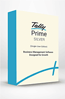 TallyPrime Silver - Lifetime license for Single user/PC - Accounting, GST, Invoice, Inventory, MIS & more (No CD. E-mail delivery in 2 hours)