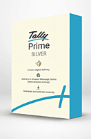 TallyPrime Silver - Lifetime license for Single user/PC - Accounting, GST, Invoice, Inventory, MIS & more (No CD. E-mail delivery in 2 hours)
