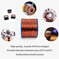 0.5 MM Copper Soldering Solder PPA Enamelled Repair Reel Wire 0.5 MM Copper Soldering Solder PPA Enamelled Repair Reel Wire
