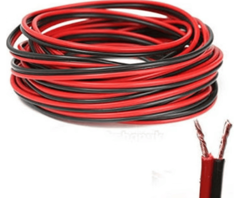 0.5mm Red & Black Twin Cable 10 Meter 0.5mm Red & Black Twin Cable 10 Meter