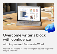 Microsoft 365 Family – 6 Devices- up to 6 TB of cloud storage (1 TB/person)