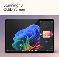 Microsoft New Surface Pro (11th Edition) - Windows 11 Home Copilot + PC - 13” OLED PixelSense Touchscreen - Qualcomm Snapdragon X Elite (12 Core) - 16GB RAM - 512GB SSD - Black - ZIA-00031