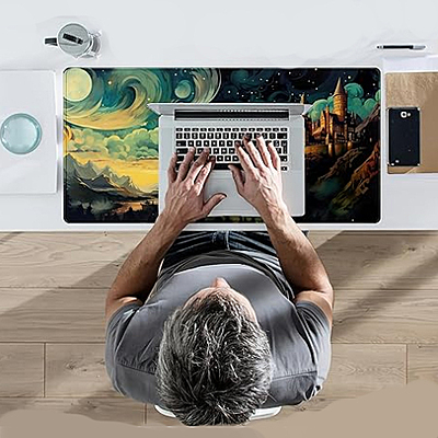 Sublimation Printed Cool Aesthetic Castle Mouse Pad Desk Pad Cute CloudyMousepad 300x700x2mm Sublimation Printed Cool Aesthetic Castle Mouse Pad Desk Pad Cute CloudyMousepad 300x700x2mm