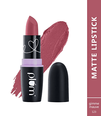 100% Vegan Plum Matterrific Lipstick
