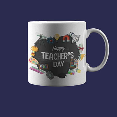 Printed Ceramic Coffee Mug I Gift for Teacher| 325ml Printed Ceramic Coffee Mug I Gift for Teacher| 325ml