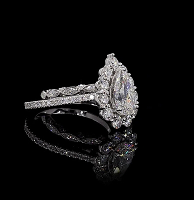 4.43 Carat Gold ring and band Combo wrinz011 4.43 Carat Gold ring and band Combo wrinz011
