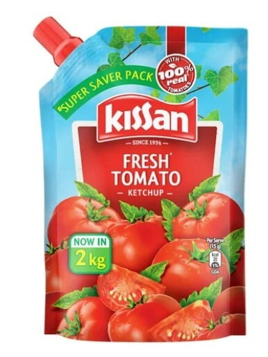 Kissan Fresh Tomato Ketchup 2 kg Pouch Kissan Fresh Tomato Ketchup 2 kg Pouch