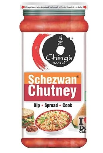 Ching's Secret Schezwan Chutney, 250g Bottle Ching's Secret Schezwan Chutney, 250g Bottle