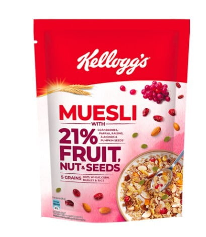 Kellogg's Muesli With 21% Fruit, Kellogg's Muesli With 21% Fruit,