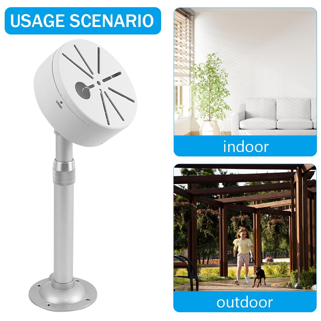 Security Camera Mount Bracelet, (39.8 - 19.8)cm 7.8-15.7 Inches Telescopic Wall Mount, Aluminum Alloy Dome Camera Mount, Bracket for CCTV Security Camera/IP Camera Security Camera Mount Bracelet, (39.8 - 19.8)cm 7.8-15.7 Inches Telescopic Wall Mount, Aluminum Alloy Dome Camera Mount, Bracket for CCTV Security Camera/IP Camera