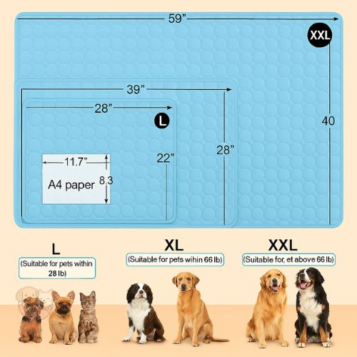 Self-Cooling Pet Mat โ Summer Relief Pad for Dogs & Cats Self-Cooling Pet Mat โ Summer Relief Pad for Dogs & Cats