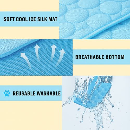 Self-Cooling Pet Mat โ Summer Relief Pad for Dogs & Cats Self-Cooling Pet Mat โ Summer Relief Pad for Dogs & Cats