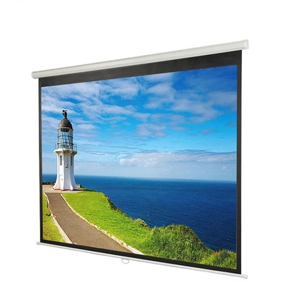 Self-Lock Projection Screen, Anti-Creased, Imported High Gain Fabric, Diagonal, Supports Full HD 1080P, UHD-4K Self-Lock Projection Screen, Anti-Creased, Imported High Gain Fabric, Diagonal, Supports Full HD 1080P, UHD-4K