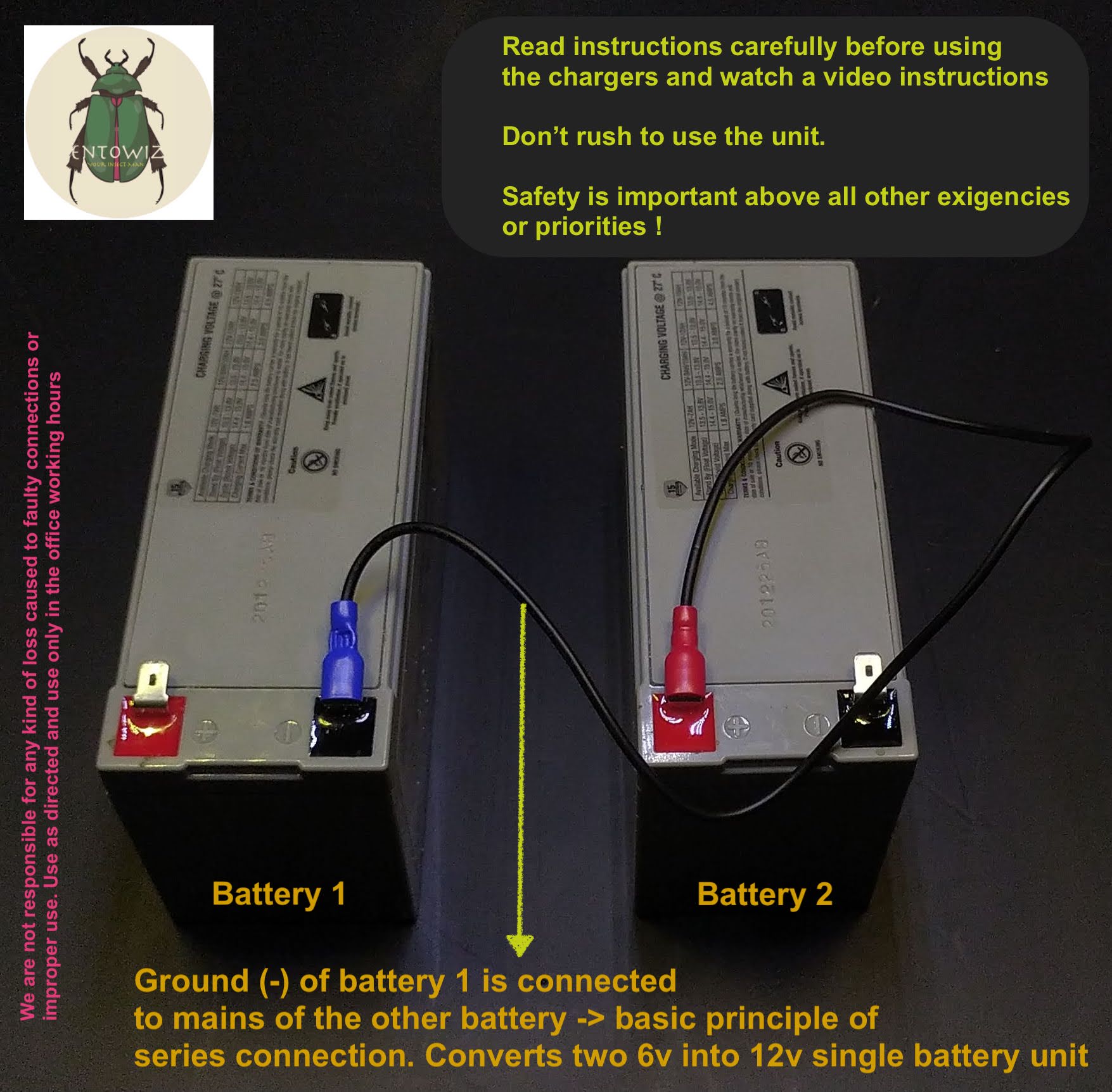 Battery Charger 3 output points Battery Charger 3 output points