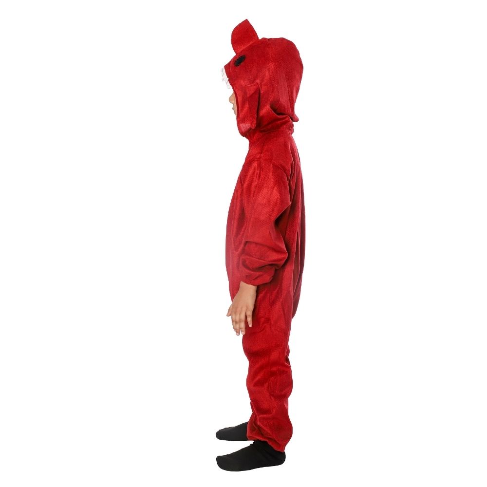 Shark Fancy Dress Costume in Red