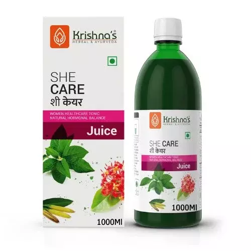 Krishna's She Care Juice - Natural Women's Health & Wellness Drink- 1000ml Krishna's She Care Juice - Natural Women's Health & Wellness Drink- 1000ml