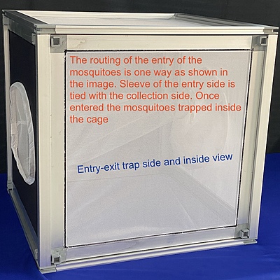 window entry and exit trap for the study of endophilic behavior of mosquitoes window entry and exit trap for the study of endophilic behavior of mosquitoes