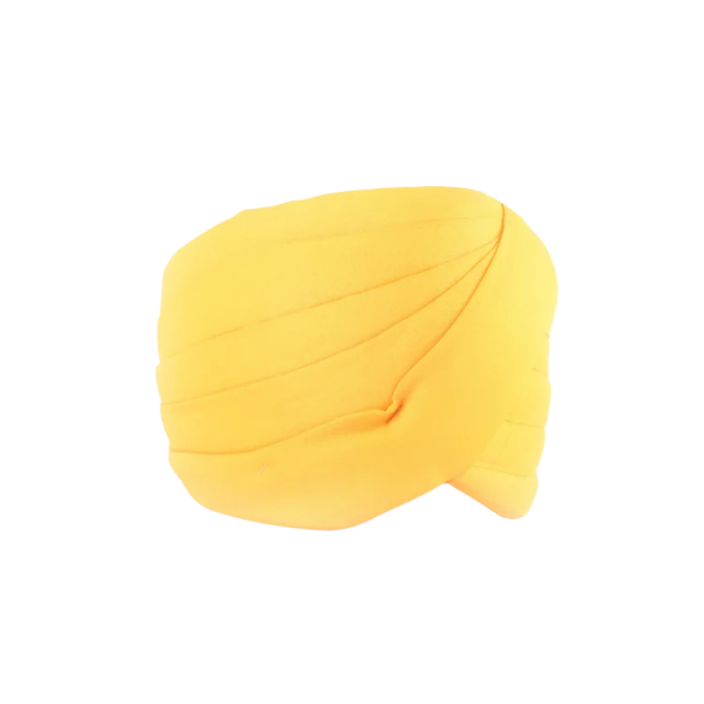 Sikh Punjabi Safa / Pagadi Yellow Sikh Punjabi Safa / Pagadi Yellow