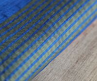 Ghicha Silk Handloom Tussar Azera Blue Majenta with BP Ghicha Silk Handloom Tussar Azera Blue Majenta with BP