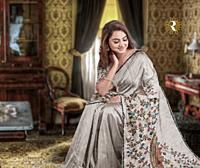 Kantha Stitch Ghicha Silk Tussar Kantha Stitch Ghicha Silk Tussar