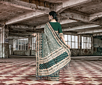 Samudrika Kashmiri Pista Silk Samudrika Kashmiri Pista Silk