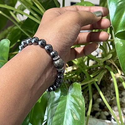 Silver Hematite + Pyrite Silver Hematite + Pyrite