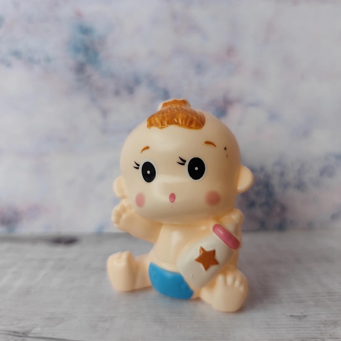 Sitting Boy Baby Bottle Sitting Boy Baby Bottle