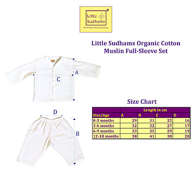 Muslin Cotton Full-Sleeve Set