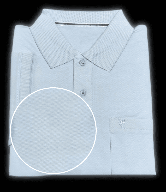 Sky Blue Self Design Tshirt