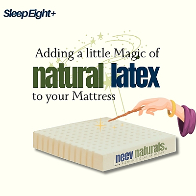 Neev 6 Inches Sleep 8+ Orthopedic, Posturecare Latex Mattress