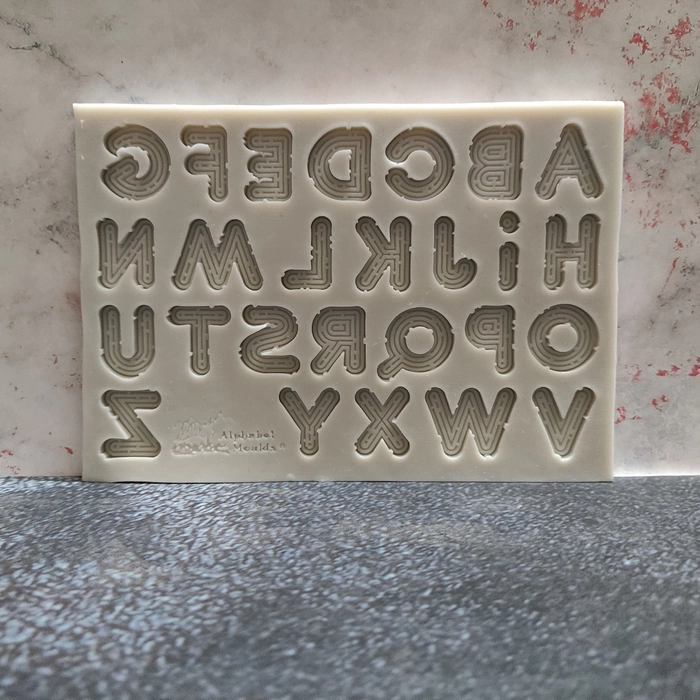 Small Alphabet Upper Case Mould Small Alphabet Upper Case Mould