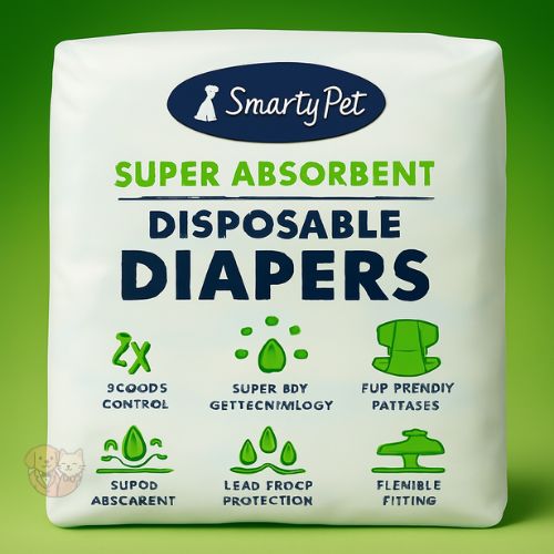 Smarty Pet Disposable Diapers for Dogs & Puppies โ Leak-Proof, Comfortable Fit for All Breeds Smarty Pet Disposable Diapers for Dogs & Puppies โ Leak-Proof, Comfortable Fit for All Breeds