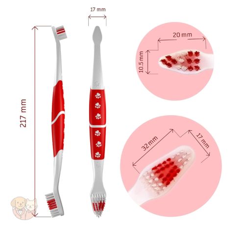 Soft Bristle Toothbrush for Pets โ Gentle Oral Care for Dogs & Cats Soft Bristle Toothbrush for Pets โ Gentle Oral Care for Dogs & Cats