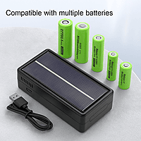 Solar Lithium Cell Battery Charger