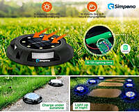 Buried New Ground Light Solar Led Solar Landscape Light, Waterproof Wall Lamp