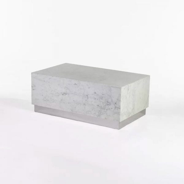 VIKINTERIO Sleek Coffee Table the natural beauty of marble VIKINTERIO Sleek Coffee Table the natural beauty of marble