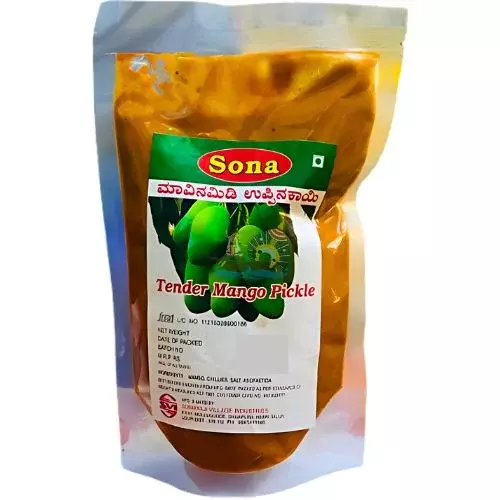 Sona Tender Mango Pickle- 500g Sona Tender Mango Pickle- 500g