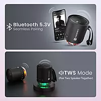 Portronics Soundpot Pro 20W Portable Bluetooth Speaker (Black) Portronics Soundpot Pro 20W Portable Bluetooth Speaker (Black)